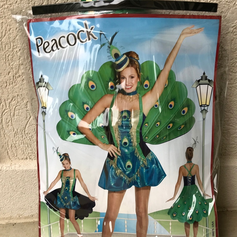 NEW Women's Peacock Costume